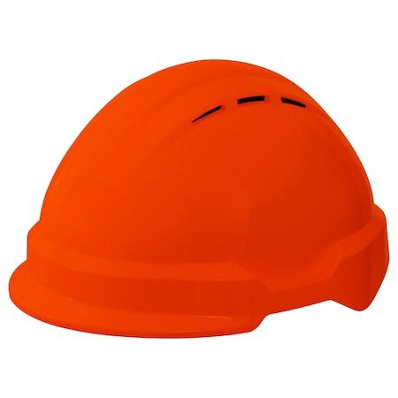 Deltaplus Hard Hat, HDPE, Hi-Viz Orange WEL22105HO